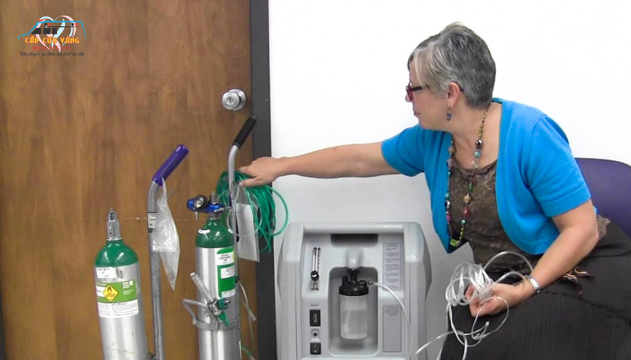 Lưu ý sử dụng máy tạo oxy tại nhà cho người già